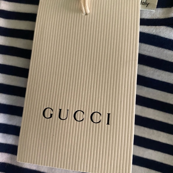 NWT Authentic Gucci Infant “ Lightning Strike” Shirt- SZ 6-9 months - Picture 7 of 16